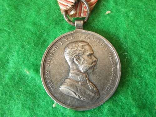 AUSTRIA / HUNGARIAN SILVER MEDAL FOR BRAVERY