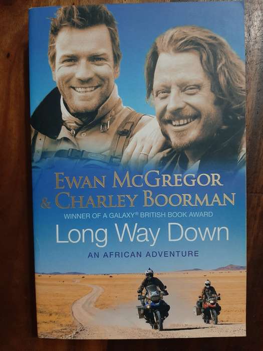 EWAN McGREGOR & CHARLEY BOORMAN - LONG WAY DOWN  -SPHERE  SOFTCOVER  12.5 X 19.7 CM