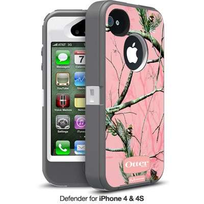 iPhone 4: OtterBox Defender Series Case for *PINK REAL TREE CAMO* ( BRAND NEW) IN STOCK!