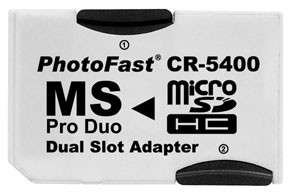 PSP PhotoFast CR-5400 Dual-Slot (32GB Max) PLEASE READ!