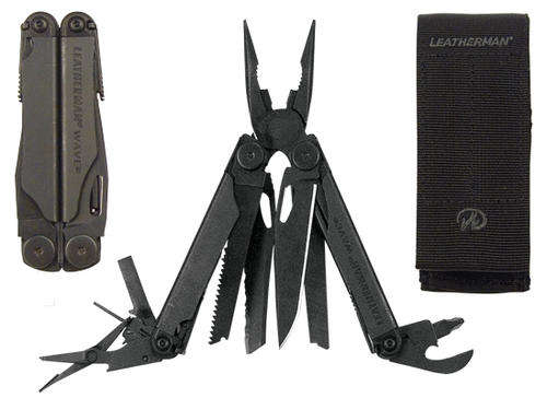Leatherman Wave II Black Oxide Multi tool - Nylon Shealth - SPECIAL