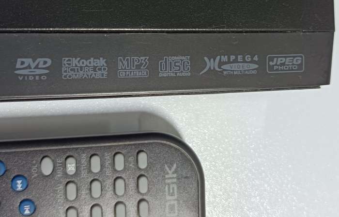 Logik DVD player with USB and MPEG4 support. Model DV 7750. Coaxial SPDIF out
