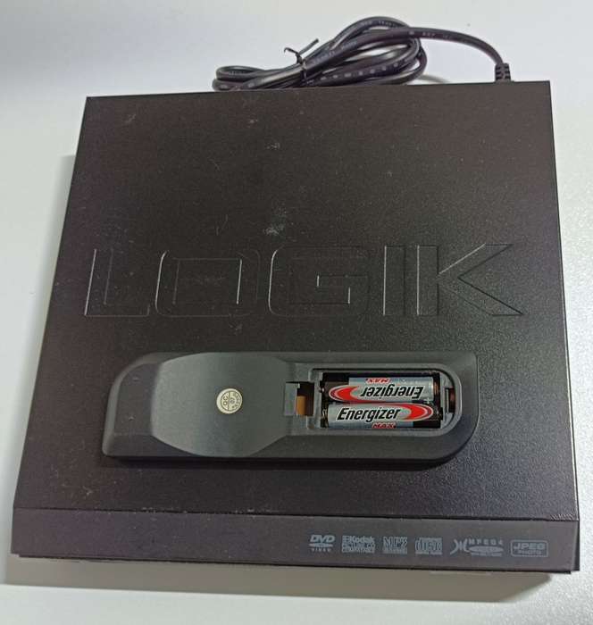 Logik DVD player with USB and MPEG4 support. Model DV 7750. Coaxial SPDIF out