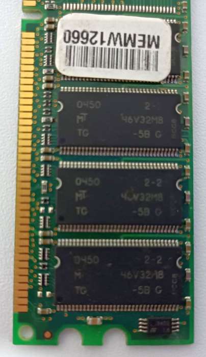 HP / Micron 256MB Module PC3200 400MHz CL3 Desktop DDR Memory