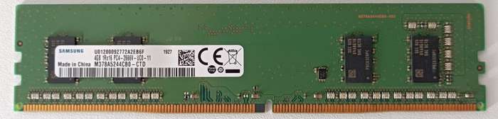 Samsung 4GB 1RX16 DDR4-2666 PC4-2666 RAM