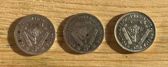 3D silver RSA tickey x 3