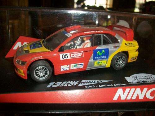 NINCO 1.32 MITSIBUSHI LANCER SLOT RACING LIM EDITION 2005