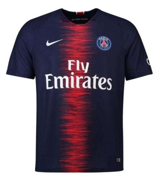 18-19 PSG Home Jersey Blue - Medium