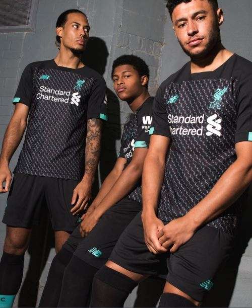 19-20 Liverpool Away Jersey Black - Medium
