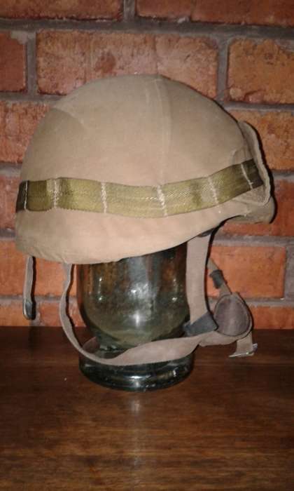 1983 First Local Production : SADF Paratrooper M83 Kevlar Helmet w/ Nutria Cover (1st Type).