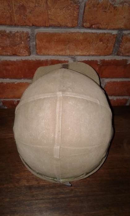 1983 First Local Production : SADF Paratrooper M83 Kevlar Helmet w/ Nutria Cover (1st Type).