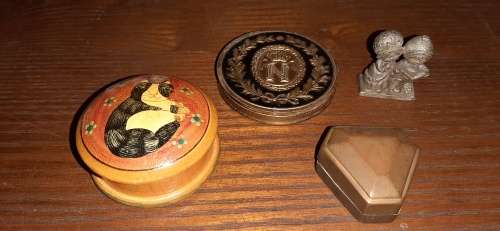 ** Vintage Pill Box & Make-Up Powder Compact Job Lot of Items **