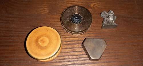 ** Vintage Pill Box & Make-Up Powder Compact Job Lot of Items **