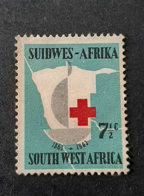 ** 1963 SWA Red Cross Centenary 7½c Stamp (Unused).**