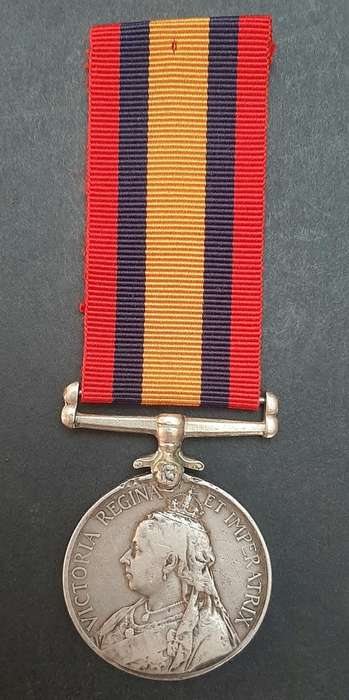 ** Boer War : Queen`s South Africa Medal w/ Ribbon Att: South African Constabulary. **