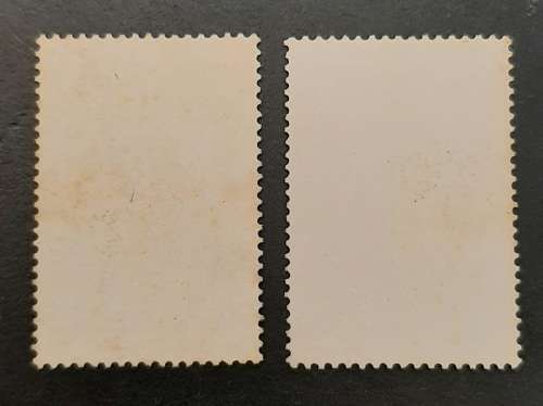 ** 1967 Botswana Birds Defin. 1c & 3c Stamps x2 (USED).**