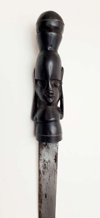 ** 20th Century Kenya Maasai Herders` Baton Dagger (31cm).**