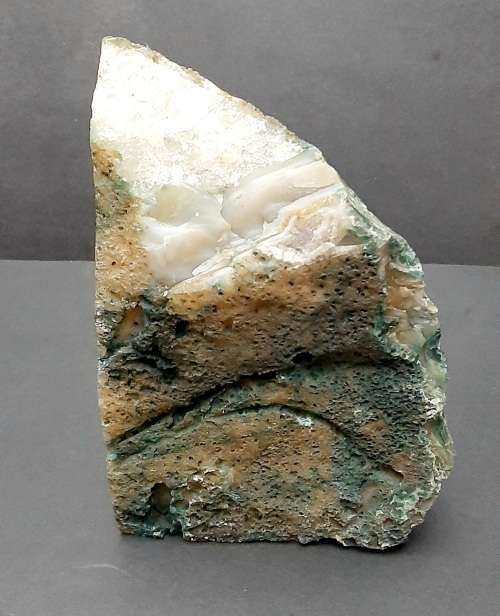 Large South African Ajoite Quartz Mineral Specimen (3.1 kg).