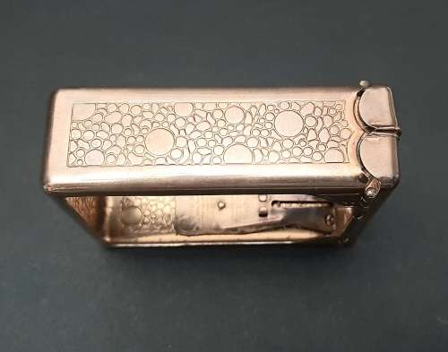 ** WW2  1940s Jemco ` Hold-a-Pak ` Spring Activated Cigarette Case (TESTED).**