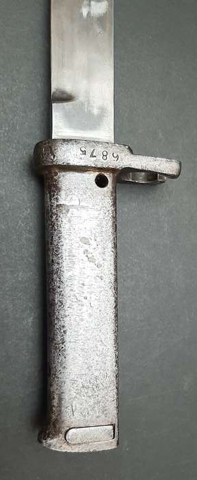 WWI German Ersatz Patt.1916 Steel Bayonet with Scabbard 40cm
