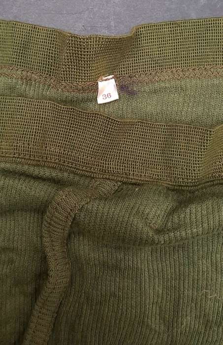 1970s Green Rhodesian Issue Underwear x2 (Size 36 & 38)