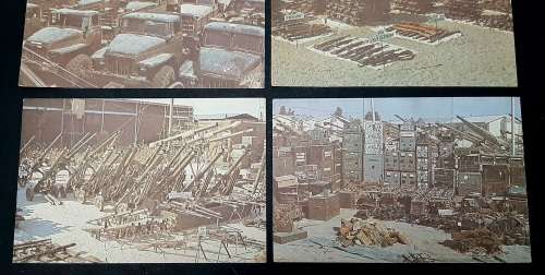 **Border War:  Lot 6 x Assorted 1981 Operation Protea SADF Propaganda Postcards (UNUSED).**