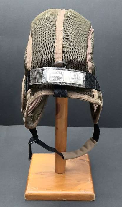 BID PER ITEM : 1980s Ratel AFV Padded Helmet Liners by Grinel (TOTAL: x 16).