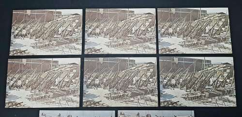 **Border War:  Lot 8 x Assorted 1981 Operation Protea SADF Propaganda Postcards (UNUSED).**
