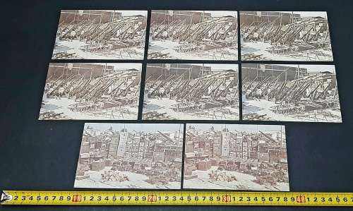 **Border War:  Lot 8 x Assorted 1981 Operation Protea SADF Propaganda Postcards (UNUSED).**