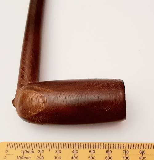 Early 20th Century Xhosa `Inqawe` Transkei Men`s Tobacco Pipe 20cm