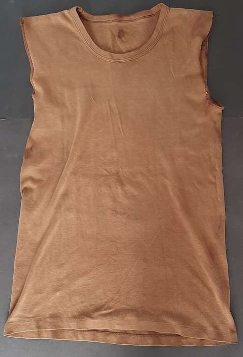 1970s early SADF Nutria combat PT shirt (sleeveless) - Medium