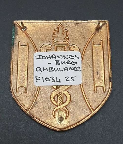 ** Pre-1994 Johannesburg Emergency Services  Lucite Flash  (All Pins).**