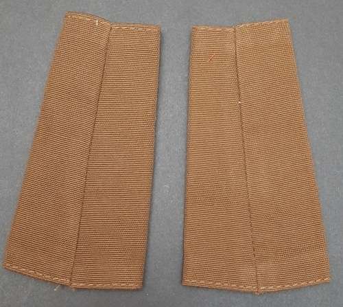 BID PER PAIR : 1980s SADF  Lieutenant-Colonel  Nutria Unissued Rank Epaulettes.**