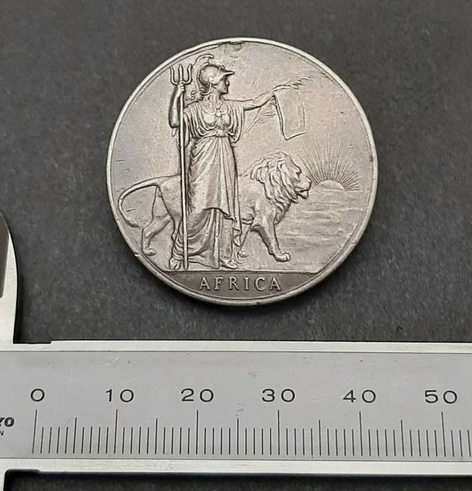 **RARE: 1908/1909 Silver British Somaliland Campaign Medal (H.M.S Proserpine).**