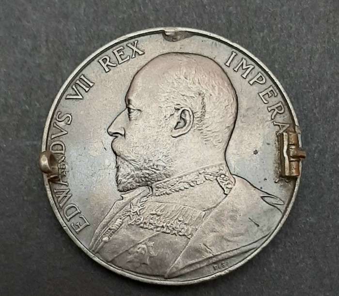 **RARE: 1908/1909 Silver British Somaliland Campaign Medal (H.M.S Proserpine).**