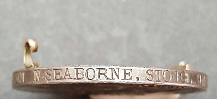 **RARE: 1908/1909 Silver British Somaliland Campaign Medal (H.M.S Proserpine).**