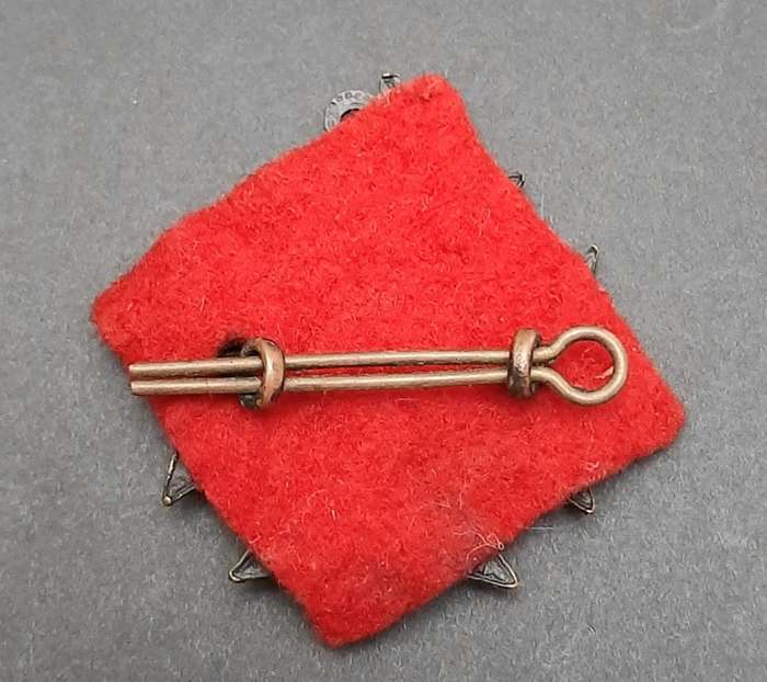 **Pre-1965  Rhodesia Regiment Beret Badge w/ Pin**