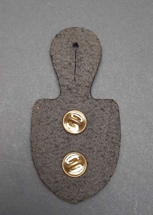 **RARE: 1990s Belgium SF Para-Commando Instructor Qualification Fob Badge w/ Hangar.**