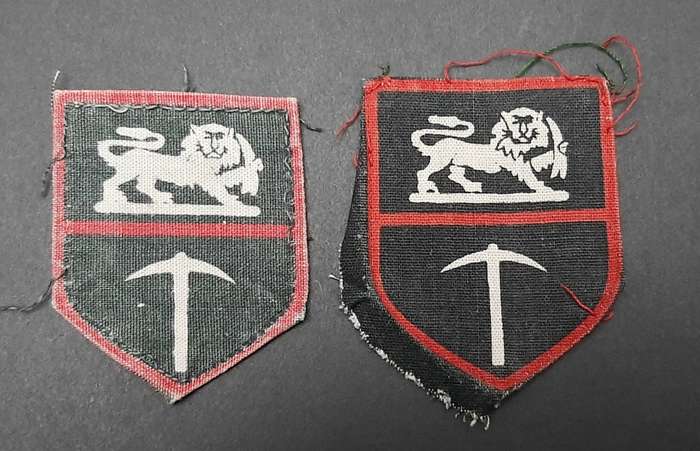 **Rhodesian Bush War: 1970s Rhodesian Army TYPE 2 Shoulder Flash Pair **