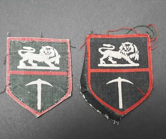**Rhodesian Bush War: 1970s Rhodesian Army TYPE 2 Shoulder Flash Pair **