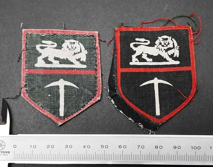 **Rhodesian Bush War: 1970s Rhodesian Army TYPE 2 Shoulder Flash Pair **