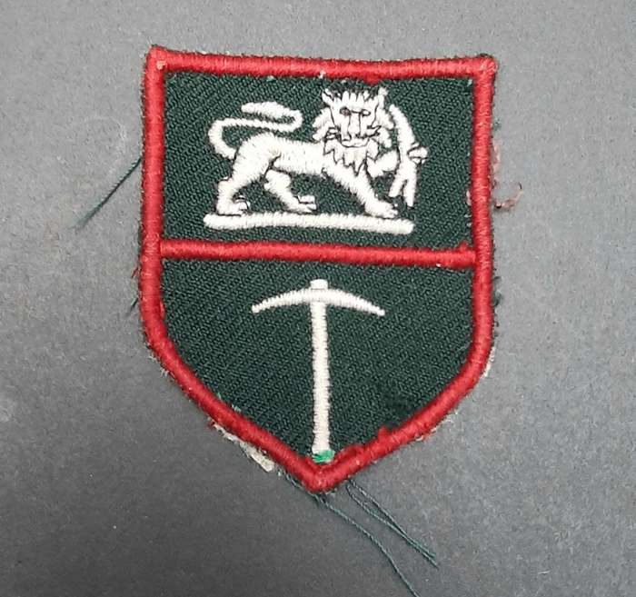**Rhodesian Bush War: 1970s Rhodesian Army Shoulder Flash Type 1  - x1**