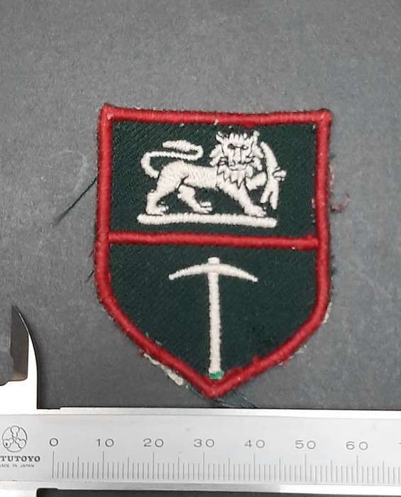 **Rhodesian Bush War: 1970s Rhodesian Army Shoulder Flash Type 1  - x1**