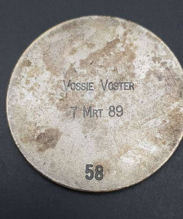 **Border War : 1980s SWATF 101 Battalion (Quick Reaction) Honour Medallion No. 58**