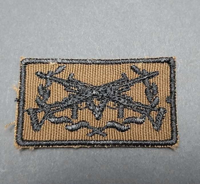 **Border War : 1980s SWATF 1st Class Marksman`s Nutria Badge**