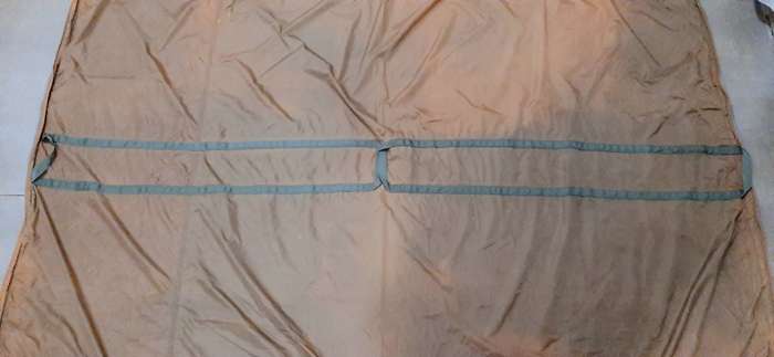 **Border War 1970s: SADF Op. Savannah Era Nutria Groundsheet( 2.3m x 1.75m)**