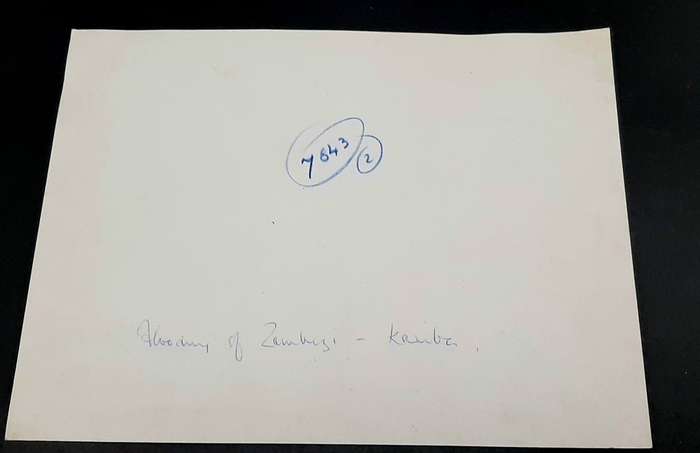 **RARE: Rhodesia Kariba Dam 1950s Official Construction Photograph Lot x3 (INSCRIBED).**