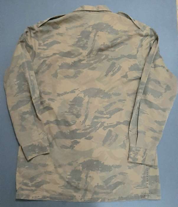 Border War 1980 S.A. Railway Police Task Force Camouflage Long Sleeve Shirt - Att. Officer (Large)