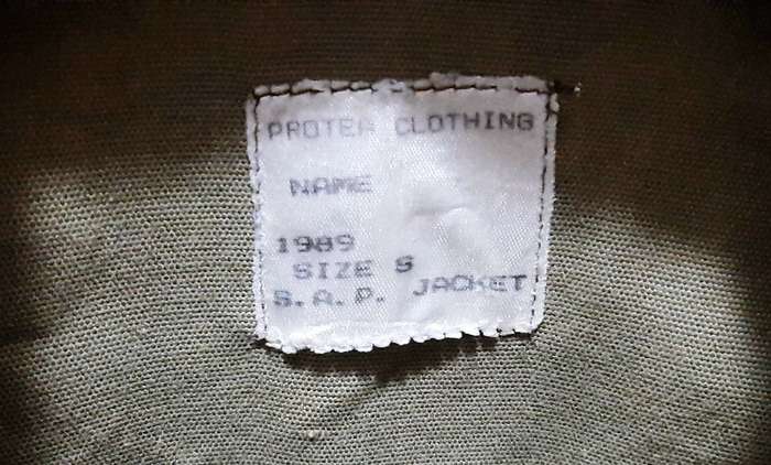 **Border War : 1980s  2nd Pattern Camouflage Jacket (SMALL).**