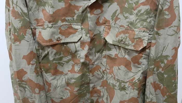 Border War 1980s  2nd Pattern Camouflage Unissued Long Sleeve Shirt Medium